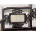 07020  Antique rosewood marble inlay 3 set arm chair.  ***SOLD ***