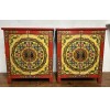 03005 pair of Tibetan bedside table 