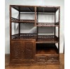 04040   Rosewood antique display unit 