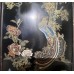 20007 Antique rosewood jade inlay table screen 