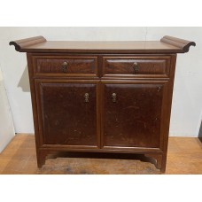 01007 .Antique chinese rosewood sideboard.  