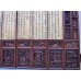 11014 Antique 10 panels carved with gold and Chinese calligraphy screen.   ###SOLD  ###