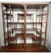 04006 Elm wood display unit 