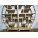 04002. Chinese elm wood around display unit 