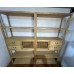 04009.pair of chinese  elm wood display cabinet   