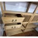 04009.pair of chinese  elm wood display cabinet   