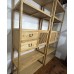 04009.pair of chinese  elm wood display cabinet   