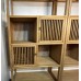 04003  pair of Chinese elm wood display cabinet 