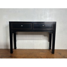 02042  Black side table