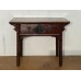 02040  Antique elmwood side table