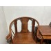 07018  Chinese rosewood arm chairs 