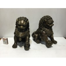 16024. Bronze Lions 