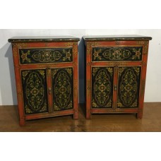 03007. Tibetan bedside table    ***SOLD***