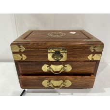 19003  Rosewood dressing  Jewelry box