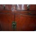 01023 . Antique red sideboard