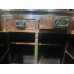 01055   Antique elm sideboard