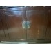 09015  Antique Red elm low sideboard   ***SOLD***