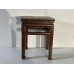 05029    Antique elmwood tea table