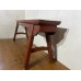 07033   Antique red bench   ###SOLD###