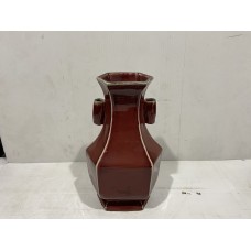 15054   Red vase