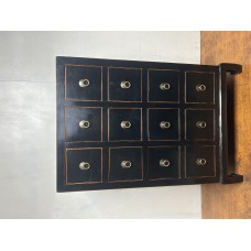 06012    Black draws cabinet