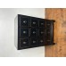 01003 . Black drawers Sideboard   