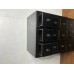 01003 . Black drawers Sideboard   