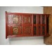 04020  Chinese red carving cabinet