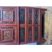 04020  Chinese red carving cabinet