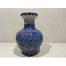 15063 Blue and white vase   ### SOLD ###