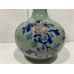 15064   Green with blue vase