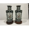 15050    Antique wu cai vase   ### SOLD ###