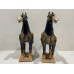 15067  Pair of Tan horse