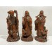 17041   Antique boxwood carved 3 wise man