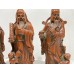 17041   Antique boxwood carved 3 wise man