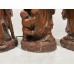 17041   Antique boxwood carved 3 wise man