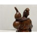 17043     Antique boxwood carved drunk man