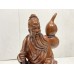 17043     Antique boxwood carved drunk man