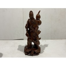 17043     Antique boxwood carved drunk man