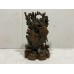 17002 antique box wood carved   ###SOLD###