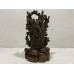 17002 antique box wood carved   ###SOLD###