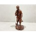 17039   Antique boxwood carved fish man