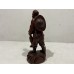 17039   Antique boxwood carved fish man