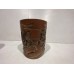 17013 . bamboo carved brush pot