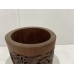 17023   Antique bamboo carved brush pot