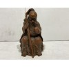 17029  Antique bamboo carved LONGEVITY