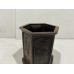 17052   Rosewood carved bursh pot