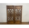 10027 .Pair of chinese antique  window panel   ### SOLD ONE ###
