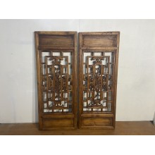 10027 .Pair of chinese antique  window panel   ### SOLD ONE ###