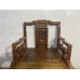 07022   Antique elm  arm chair    